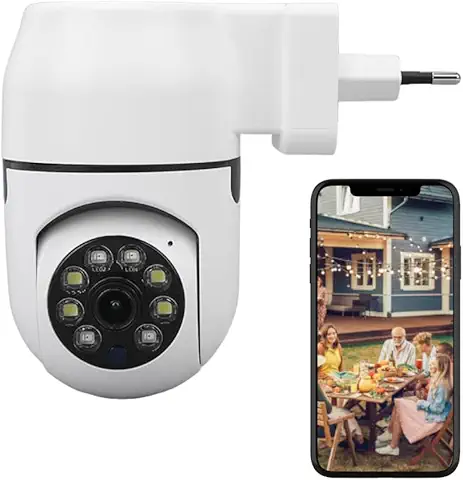 Câmera de Tomada Wi-Fi 360° Full HD ICSee
