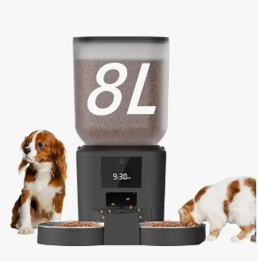 Comedouro Automático Duplo 8L Grande Capacidade