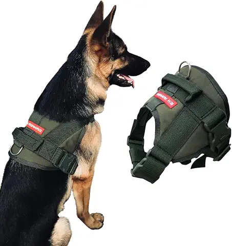 Peitoral Estilo SWAT para Cães de Porte Grande